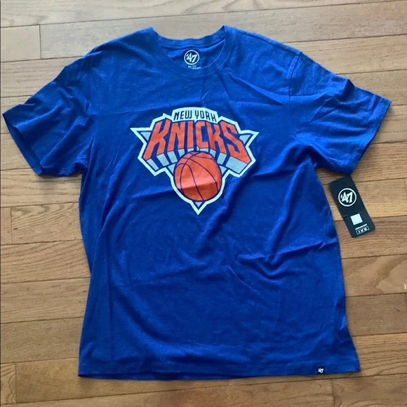 47 Brand New York Knicks Royal Blue Tee - Picture 1 of 5